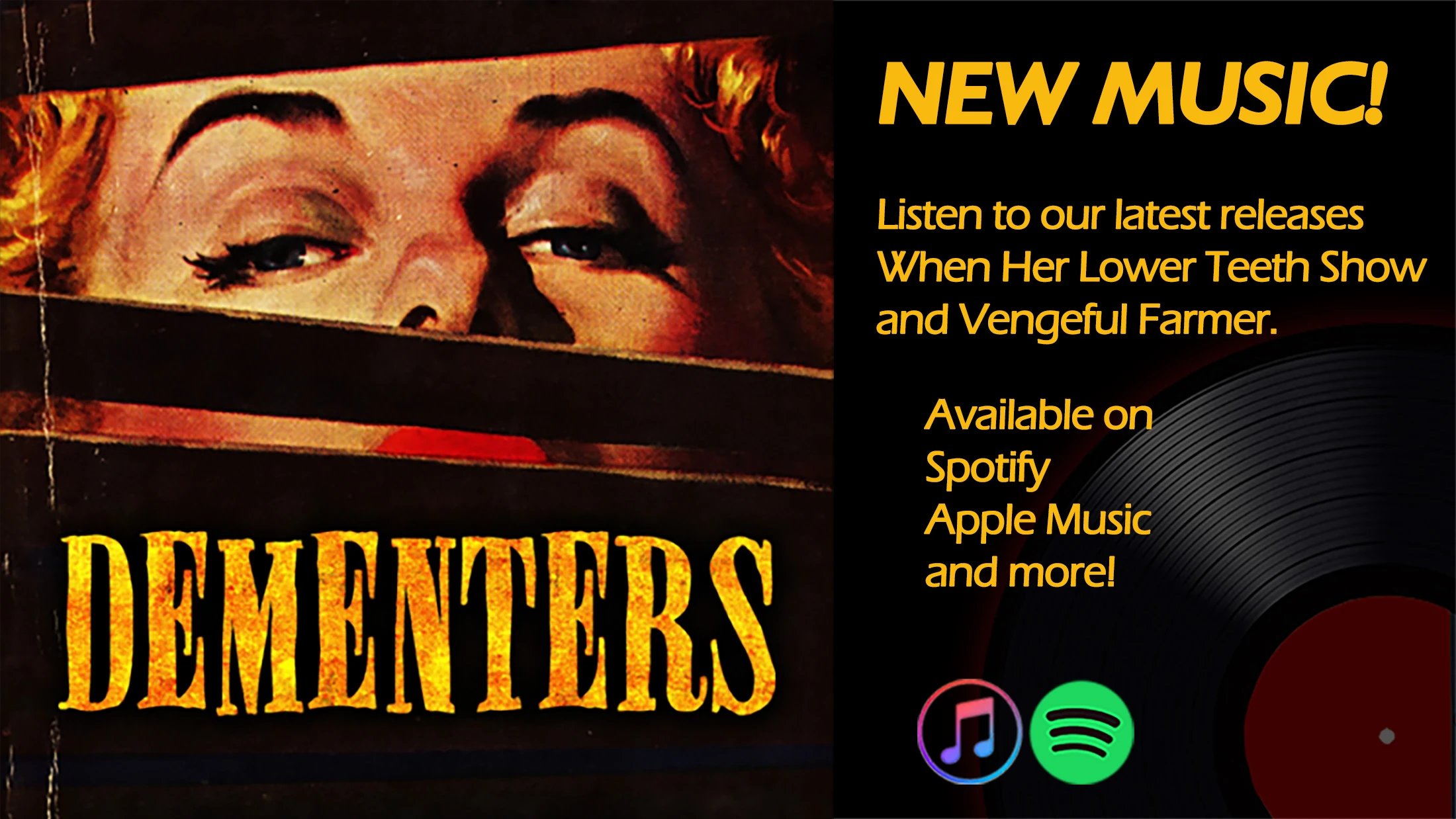 Artwork for the latest Dementers singles
